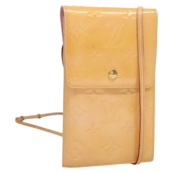 LOUIS VUITTON Monogram Vernis Walker Wallet Marshmallow Pink - Picture 1 of 15
